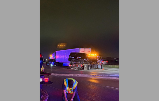 Officer Injured After Toyota Strikes Squad Car on I-45, Dallas Driver Detained for DWI Probe