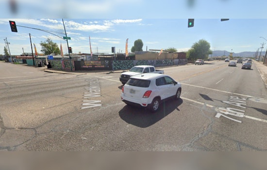 Officer's Cruiser Rear-Ended by Suspected Impaired Driver in Phoenix
