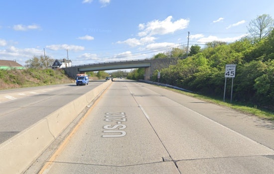 Ongoing Sinkhole Repairs Prompt Lane Closures on U.S. 202 in King of Prussia, Traffic Delays Expected