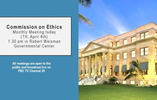 Palm Beach County Commission on Ethics Appoints Michael H. Kugler, Addresses Legislative Concerns