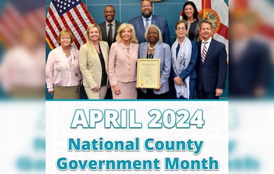 Palm Beach County Honors Local Government with 'Forward Together' Theme for National County Month