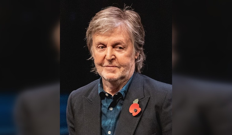 Paul McCartney's Dog Shows Off ASU Pride with Maroon and Gold Collar on Easter