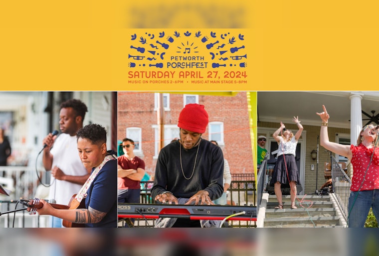 Petworth PorchFest to Feature Over 250 Live Bands in Northwest D.C. This Weekend