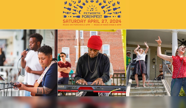 Petworth PorchFest to Feature Over 250 Live Bands in Northwest D.C. This Weekend