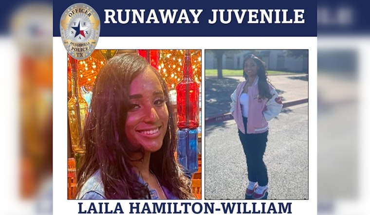 Pflugerville Police Appeal for Help in Search for Missing Teen Laila Hamilton-William