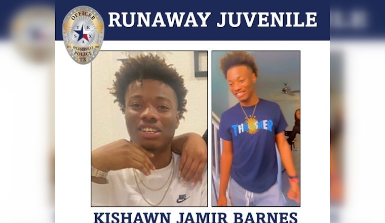 Pflugerville Police Seek Public's Help in Locating Missing Teen Kishawn Jamir Barnes