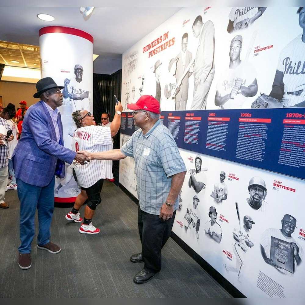 Philadelphia Phillies Pay Tribute to Racial Trailblazers with "Pioneers in Pinstripes" Display