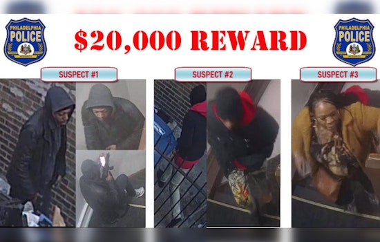 Philadelphia Police Offer $20,000 Reward for Info on Suspects in 15th District Double Shooting