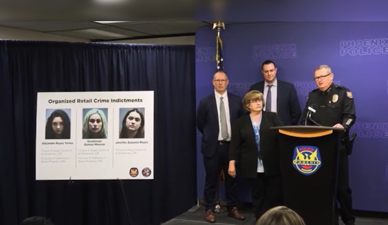 Phoenix Police Unveil "Operation Makeup Breakup", Trio Charged in $560,000 Retail Theft Ring Bust
