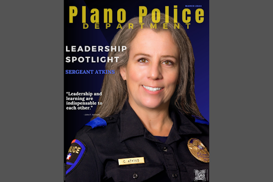Plano Police Department Celebrates Sergeant Courtney Atkins for Two Decades of Dedicated Service