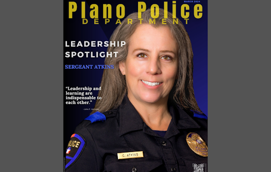 Plano Police Department Celebrates Sergeant Courtney Atkins for Two Decades of Dedicated Service