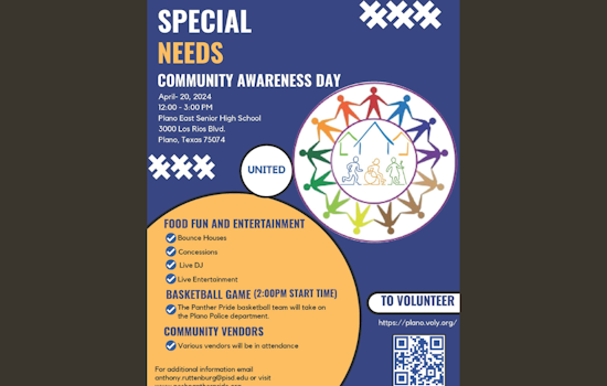 Plano Police Switch Badges for Jerseys to Support PESH Special Needs Kids in Upcoming Basketball Game