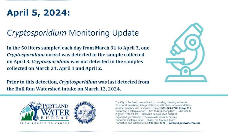 Portland Evaluates Water Safety After Cryptosporidium Detected in Bull Run Watershed