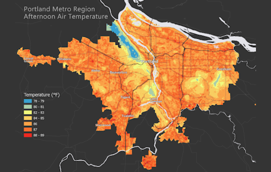 Portland Metro Area Takes Bold Step with Extensive Heat Mapping Project to Mitigate Climate Impact
