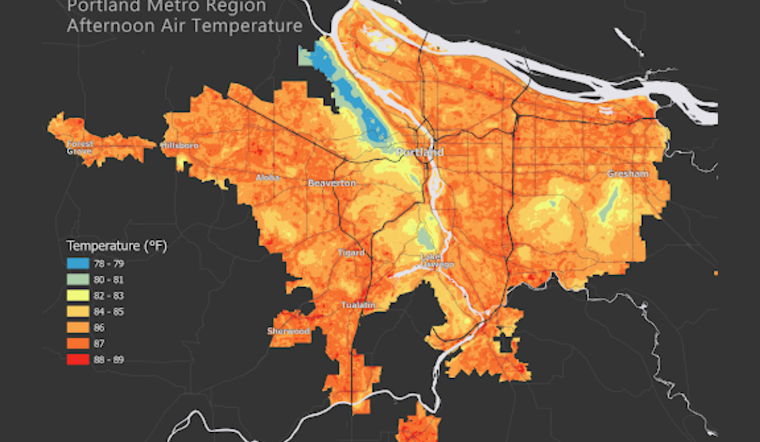 Portland Metro Area Takes Bold Step with Extensive Heat Mapping Project to Mitigate Climate Impact