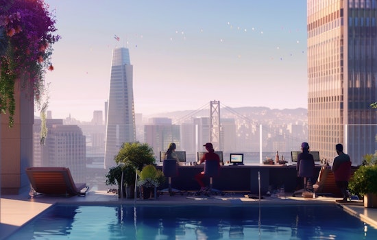 Developer to Transform SF Office Building with Luxury Amenities, Including Spa, Pool, & Rooftop Restaurant