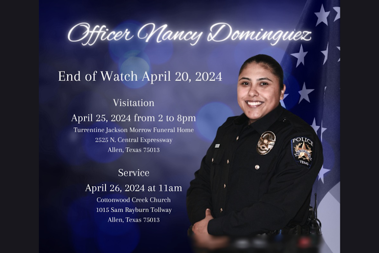Princeton Community to Honor Fallen Officer Nancy Dominguez with Graveside Service Today; Traffic Delays Expected