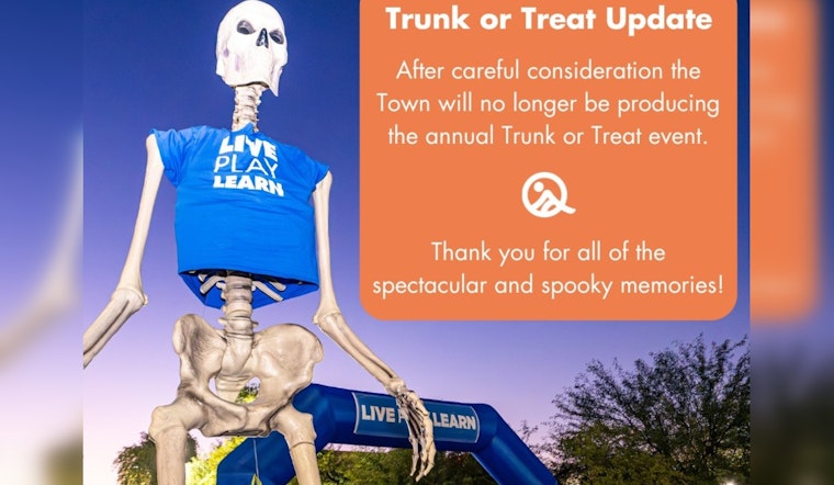 Queen Creek Cancels Beloved Trunk or Treat Event Amid Logistical and Budget Challenges