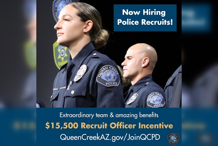 Queen Creek Police Department Seeks New Recruits Committed to Community Service Values