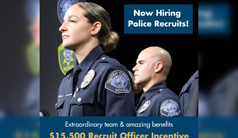 Queen Creek Police Department Seeks New Recruits Committed to Community Service Values