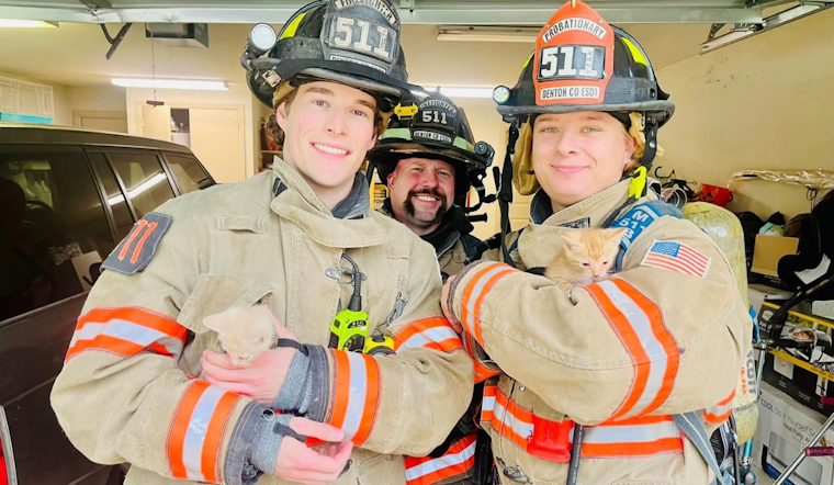 Quick Response by Denton County Emergency Crews Averts Disaster in Bartonville Fire, Kittens Rescued
