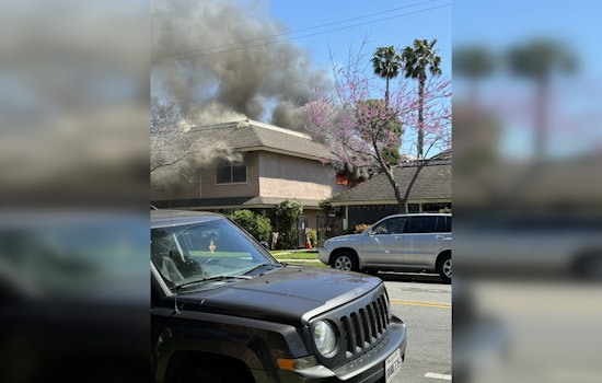 Quick Response by Firefighters Averts Tragedy in Tustin Amidst Apartment Blaze