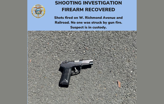 Quick Response by Richmond Police Leads to Arrest of Suspect After Point Richmond Gunfire