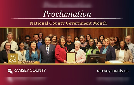 Ramsey County Celebrates its Employees in National County Government Month Salute