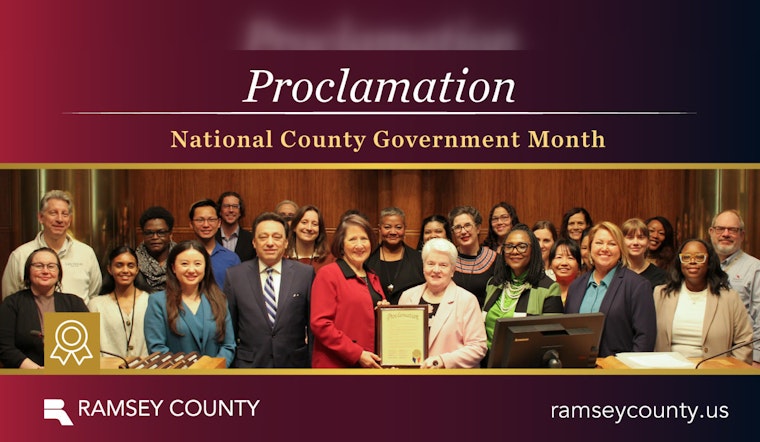 Ramsey County Celebrates its Employees in National County Government Month Salute