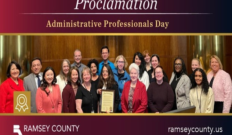 Ramsey County Celebrates Unsung Heroism with Administrative Professionals Day and Week Designation