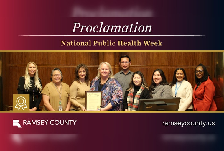 Ramsey County Proclaims April 1-7 Public Health Week to Address Health and Race Disparities
