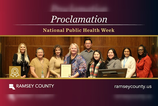 Ramsey County Proclaims April 1-7 Public Health Week to Address Health and Race Disparities