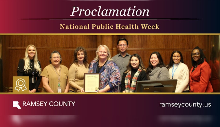 Ramsey County Proclaims April 1-7 Public Health Week to Address Health and Race Disparities