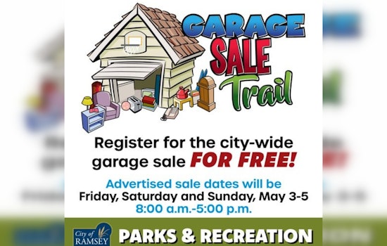 Ramsey Invites Residents to Turn Spring Cleaning into Cash at Annual City-Wide Garage Sale