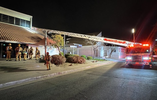 Rapid Response by Firefighters Contains Blaze at Irvine Commercial Building, No Injuries Reported