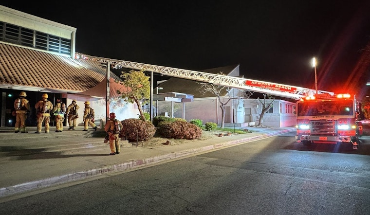 Rapid Response by Firefighters Contains Blaze at Irvine Commercial Building, No Injuries Reported