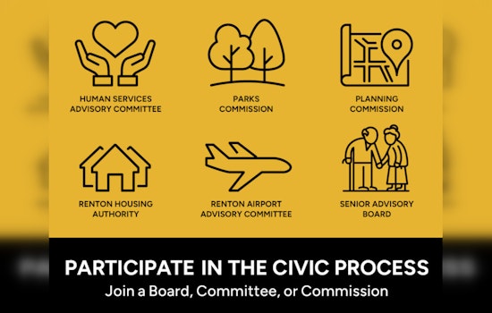 Renton Seeks Civic Champions, Boards and Committees Beckon Residents to Shape City Policy