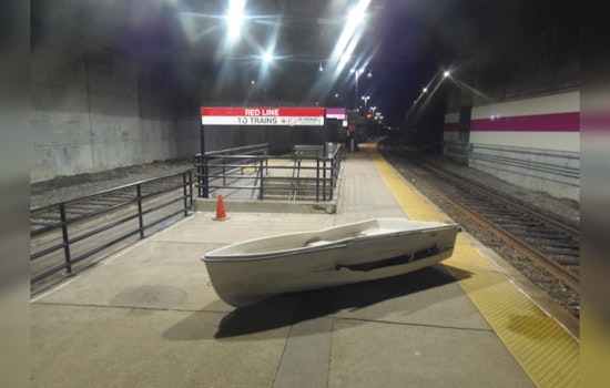 Rogue Boat Strikes Commuter Train on Fitchburg Line, No Injuries Reported Between Cambridge and Belmont