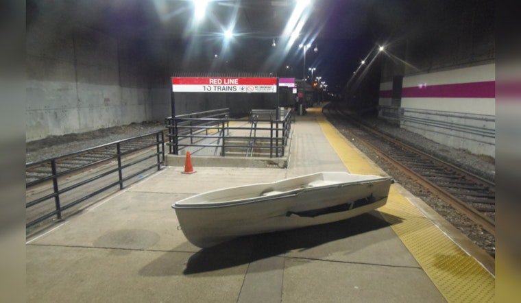 Rogue Boat Strikes Commuter Train on Fitchburg Line, No Injuries Reported Between Cambridge and Belmont