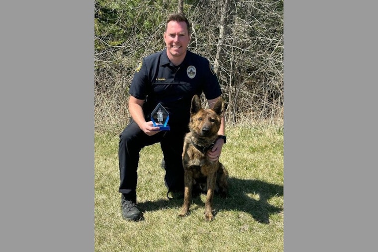 Saint Paul Police Canine Unit Aces Narcotics Detection Trials, K9 Doc and Officer Achieve Perfect Score