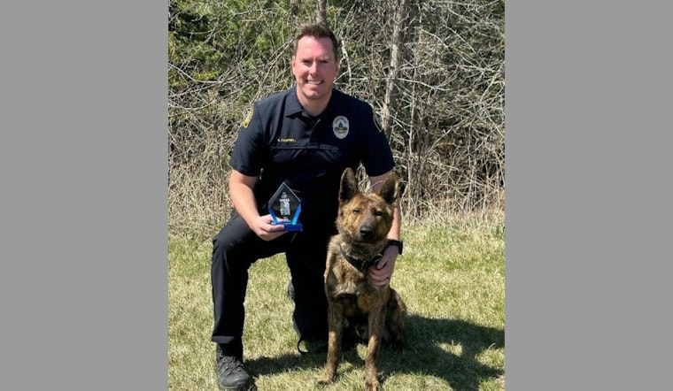 Saint Paul Police Canine Unit Aces Narcotics Detection Trials, K9 Doc and Officer Achieve Perfect Score