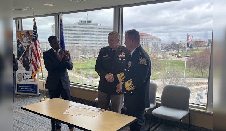 Saint Paul Police Dept Forms Alliance with National Guard to Support Veteran Employment Through PaYS Program