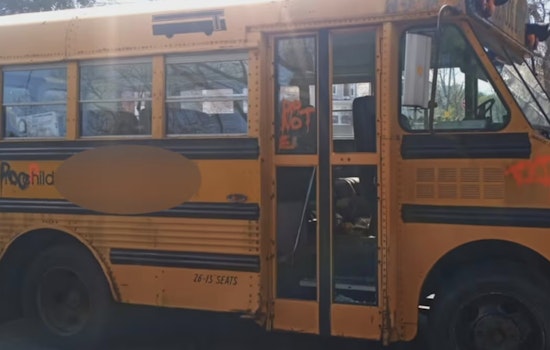 Salem's Greenhouse School Bus Defaced by Vandals, Police Investigating Incident