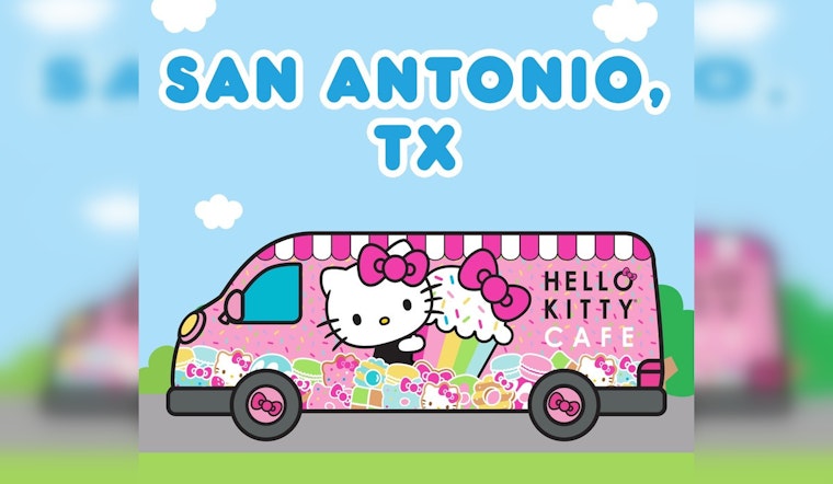 San Antonio Greets Hello Kitty Cafe Truck with Exclusive Merchandise at North Star Mall