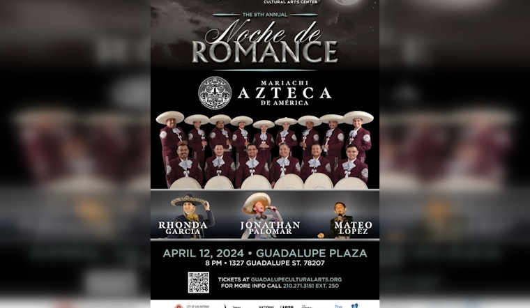 San Antonio's Plaza Guadalupe Hosts 8th Annual Noche de Romance with Mariachi Azteca de América