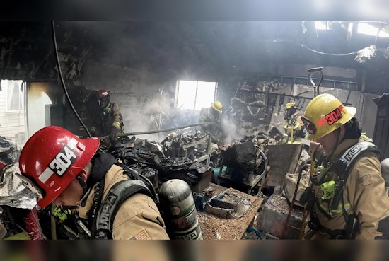 San Bernardino County Firefighters Quell Hesperia House Fire, Cats Rescued, No Injuries Reported