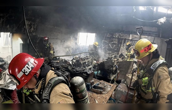 San Bernardino County Firefighters Quell Hesperia House Fire, Cats Rescued, No Injuries Reported