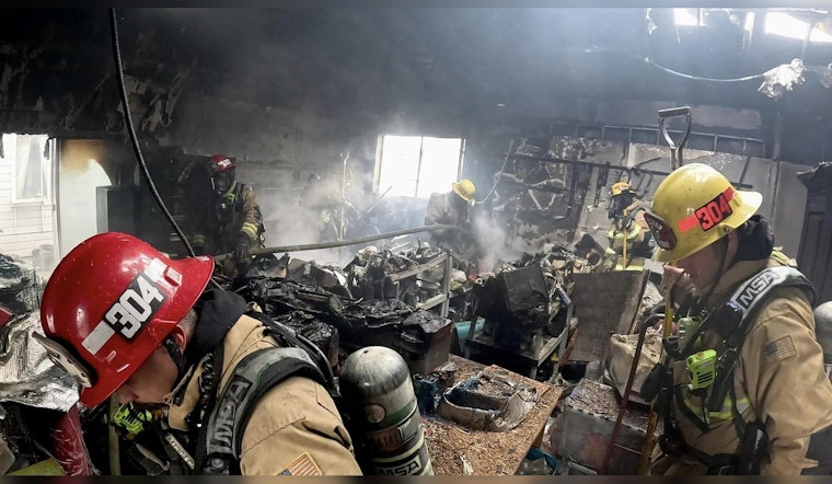 San Bernardino County Firefighters Quell Hesperia House Fire, Cats Rescued, No Injuries Reported