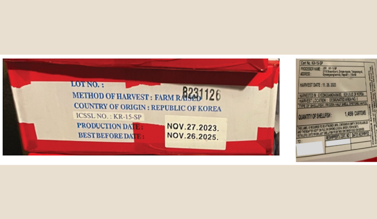 San Diego County Hit by Norovirus Outbreak Linked to South Korean Oysters