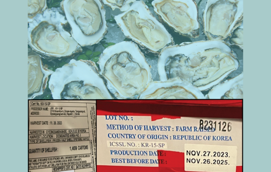 San Diego Hit by Norovirus Outbreak Linked to Frozen Oysters from South Korea